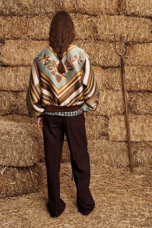 Alémais Bomber Flower Stripe (LAROSA-8124J-MULTI) - UNO Knokke