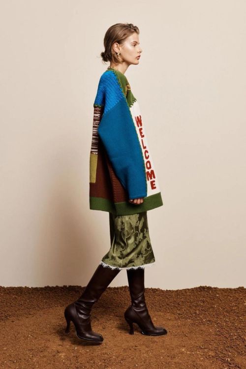 Alémais Cardigan Patchwork Knit (LASSO-8020K-MULTI) - UNO Knokke