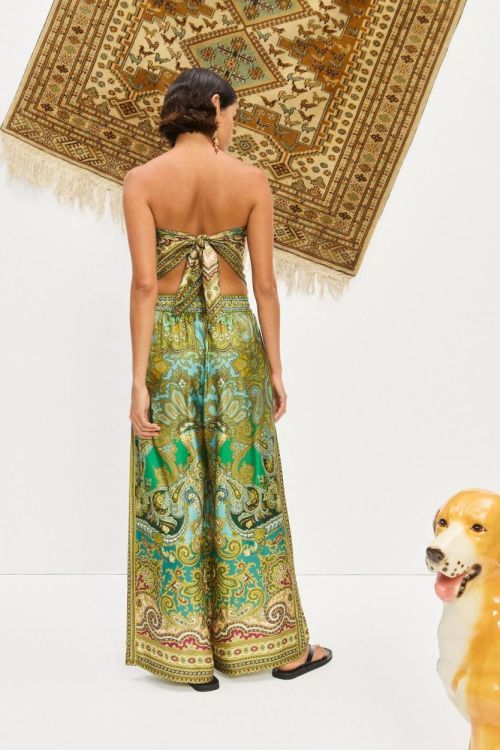 Alémais Pant Silk Print (CLEMENZA-5678P) - UNO Knokke