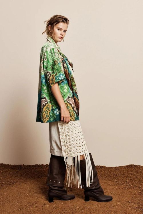 Alémais Shirt Print Scarf (FLORENCE-8052T-MULTI) - UNO Knokke