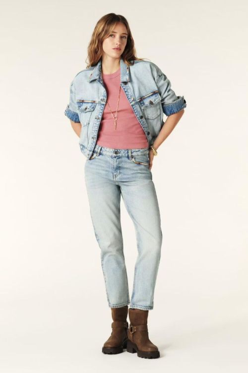 Bash Jeans Jacket (FOX-LIGHTUSEDBLUE0278) - UNO Knokke