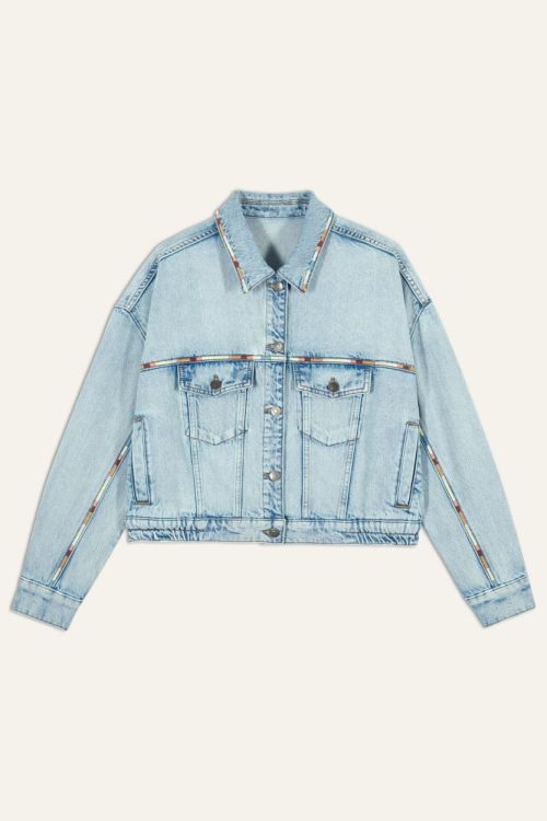 Bash Jeans Jacket (FOX-LIGHTUSEDBLUE0278) - UNO Knokke