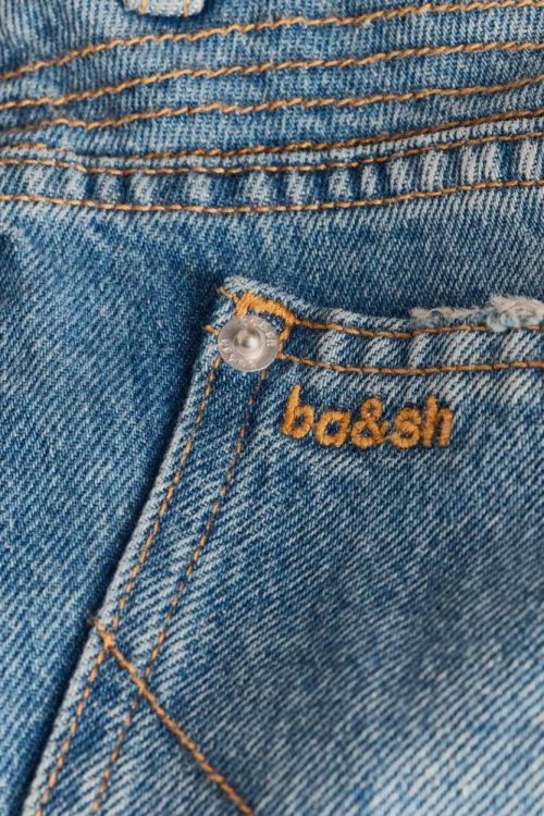 Bash Jeansskirt Tailorless (VALENTIA-LIGHTUSEDBLUE278) - UNO Knokke