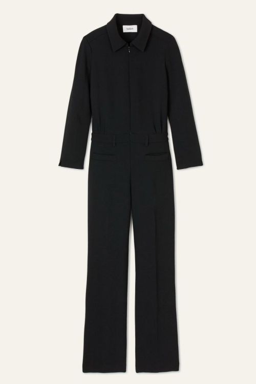 Bash Jumpsuit Crepe (OMIZA-NOIR100) - UNO Knokke