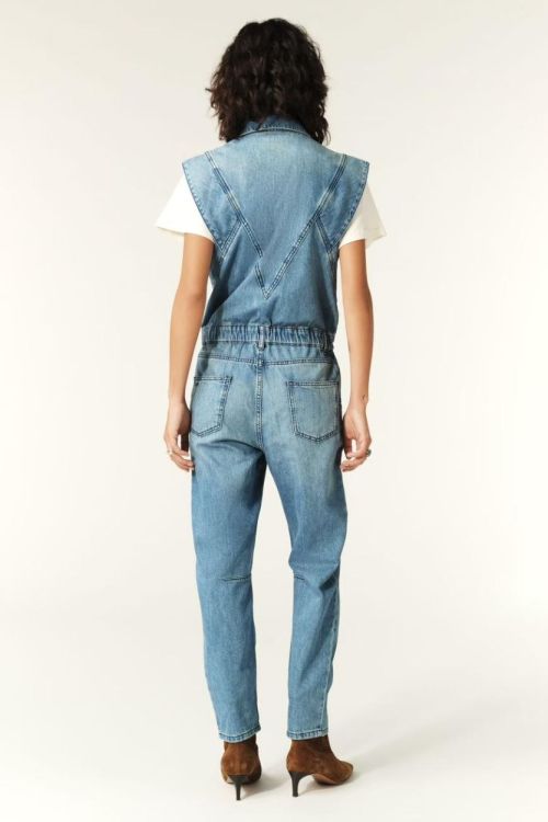 Bash Jumpsuit Jeans (FIGO-LIGHTUSEDBLUE0278) - UNO Knokke