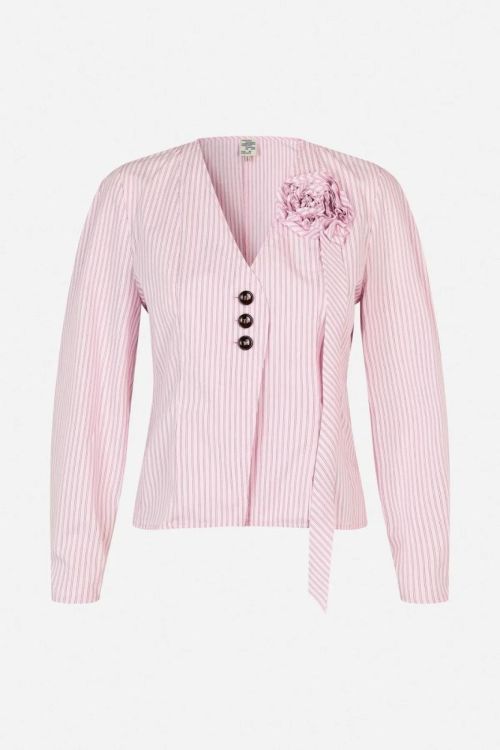 Baum Und Pferdgarten Shirt Stripe Rose Detail (MILLEA-C2174) - UNO Knokke