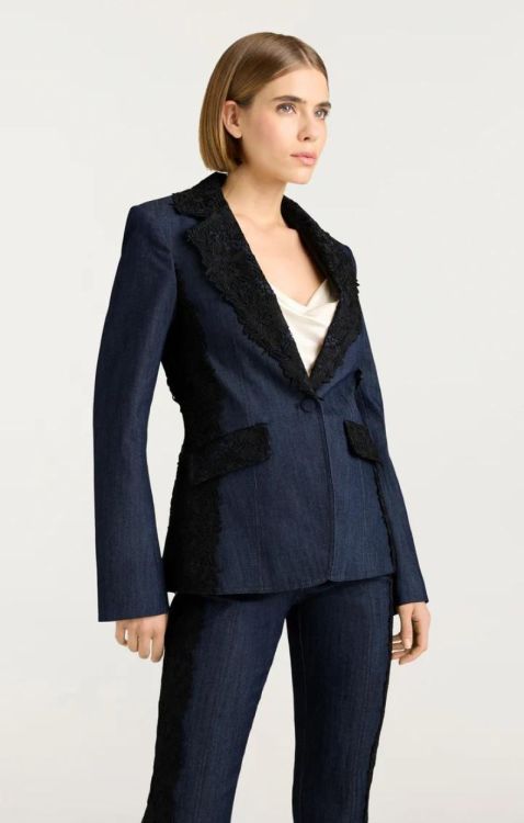 CinqàSept Blazer Jeans Lace (LANEY-ZJ6881502Z-IND) - UNO Knokke