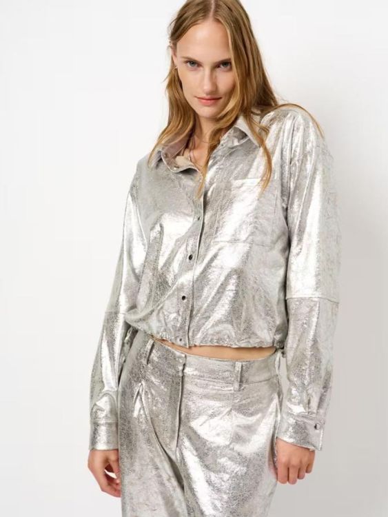 Dante6 Jacket Metalic (NIKTA-9300SILVER) - UNO Knokke