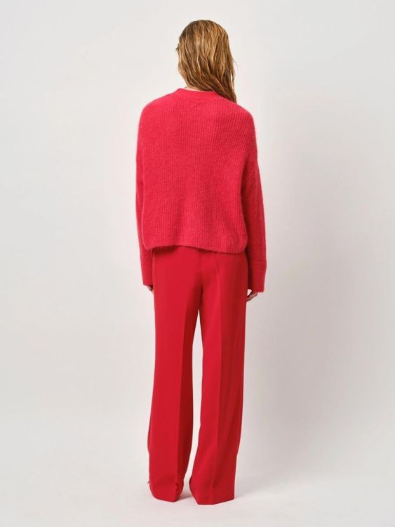 Dante6 Straight Leg Pants  (ALAIN-885BRIGHTRED ) - UNO Knokke