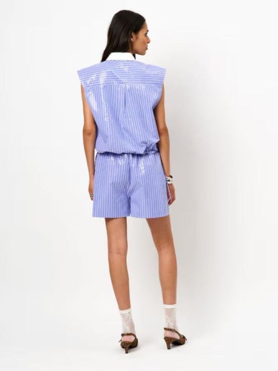 Dante6 Top Stripe Paillette (ROSENY-4500BLUE) - UNO Knokke