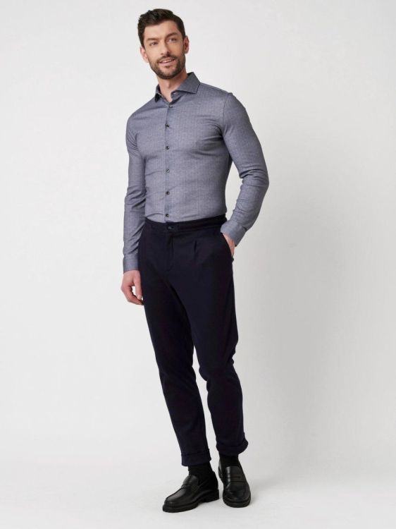 Desoto Hemd Fishbone Cottonjersey (87508-30-720) - UNO Knokke