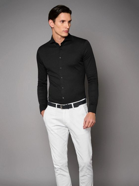 Desoto Hemd Jersey  (10008-30LUX.HAI-080) - UNO Knokke