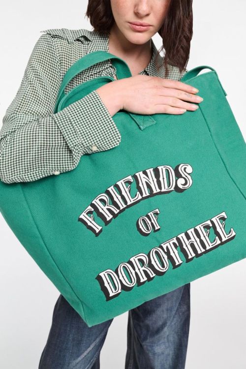 Dorothee Schumacher Beachbag Friends (850701-574GREEN) - UNO Knokke