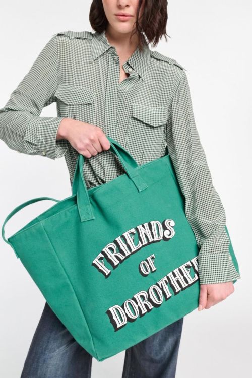 Dorothee Schumacher Beachbag Friends (850701-574GREEN) - UNO Knokke