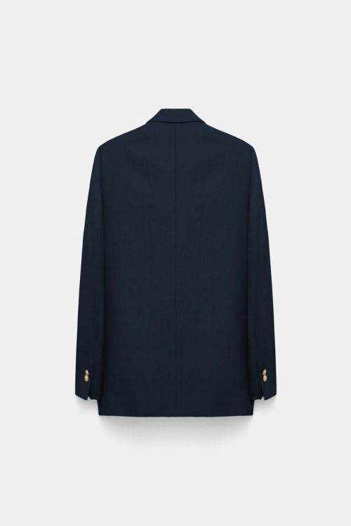 Dorothee Schumacher Blazer Classic Golden Button (840212-899DARKNAVY) - UNO Knokke