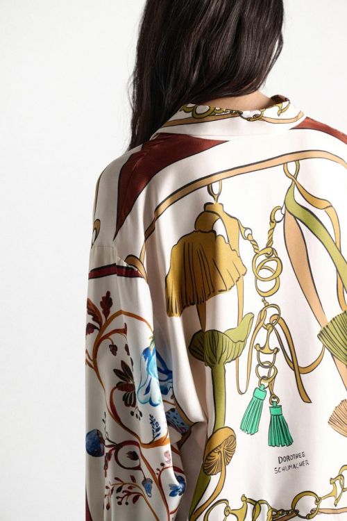 Dorothee Schumacher Blouse Silk Print (647306-017) - UNO Knokke