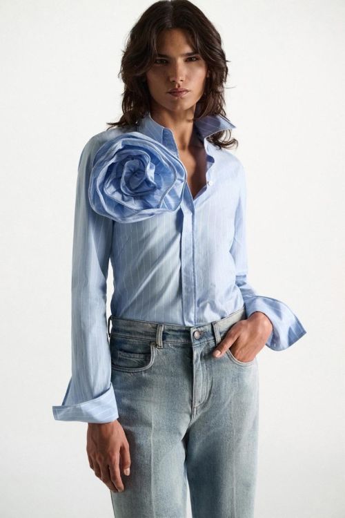 Dorothee Schumacher Blouse Stripe Rose (648716-081) - UNO Knokke