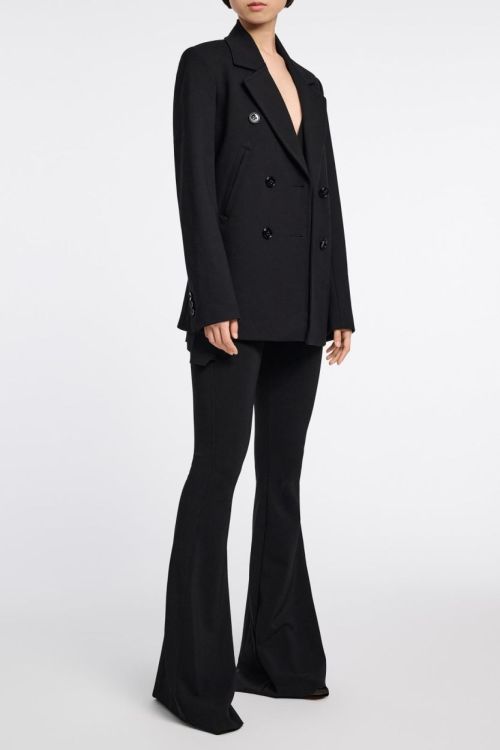 Dorothee Schumacher Caban Blazer Punto  (848002-999BLACK) - UNO Knokke