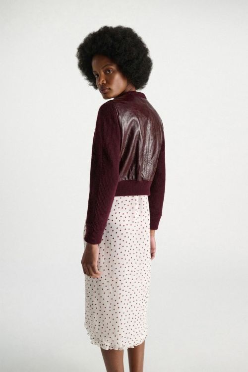 Dorothee Schumacher Cardigan Patent Leather  (544802-496) - UNO Knokke