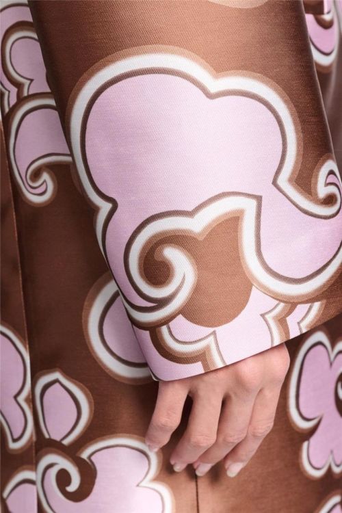 Dorothee Schumacher Coat Jacquart Retroprint (342001-076) - UNO Knokke