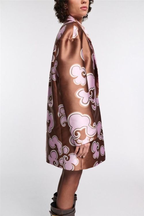 Dorothee Schumacher Coat Jacquart Retroprint (342001-076) - UNO Knokke