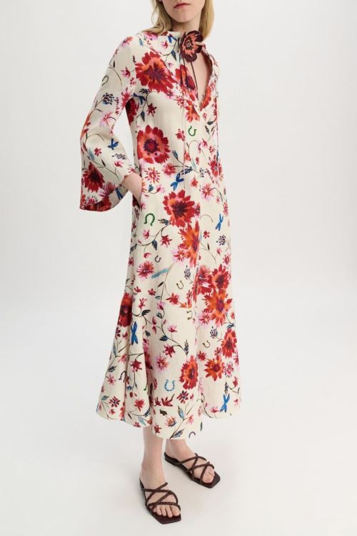 Dorothee Schumacher Dress Flowerprint  (648904-014) - UNO Knokke
