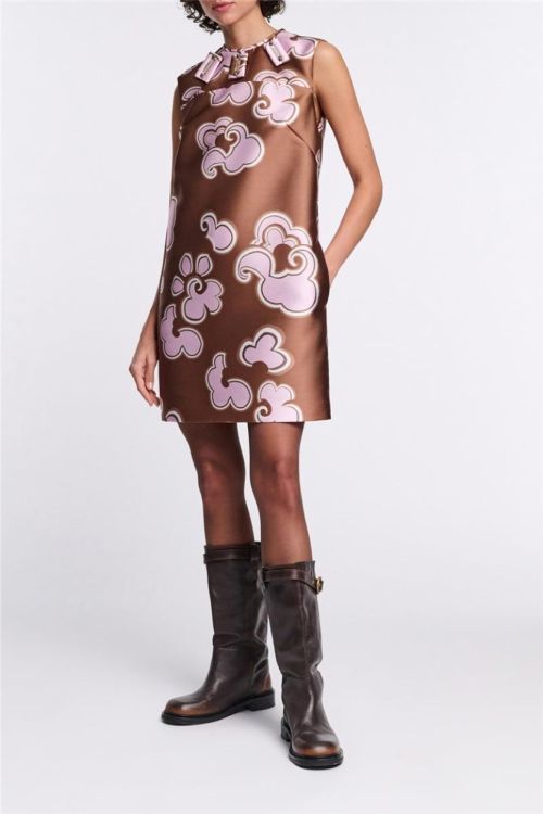 Dorothee Schumacher Dress Jacquart Retroprint (342004-076) - UNO Knokke