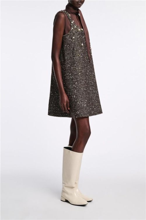 Dorothee Schumacher Dress Tweet Emballished (241204-789) - UNO Knokke