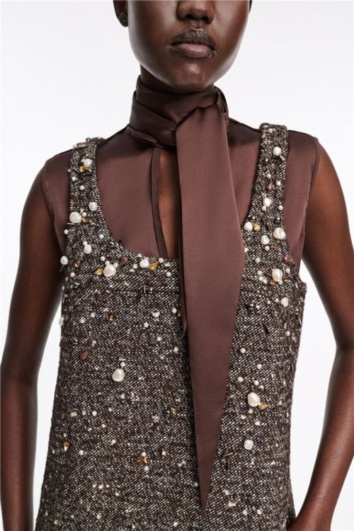 Dorothee Schumacher Dress Tweet Emballished (241204-789) - UNO Knokke