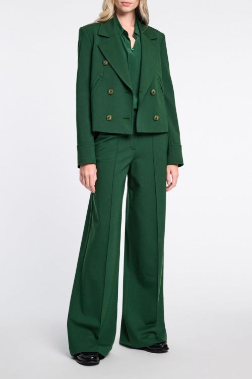 Dorothee Schumacher Fashion Blazer Punto  (848012-567GRASSGREEN) - UNO Knokke