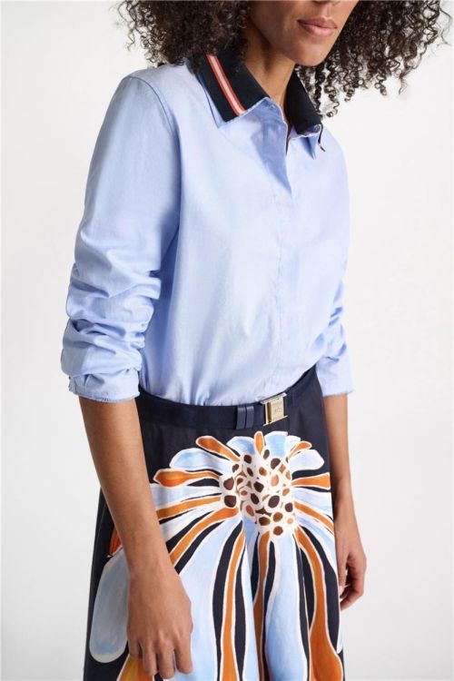 Dorothee Schumacher Oxford Shirt Polocollar (448526-870) - UNO Knokke