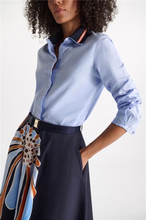 Dorothee Schumacher Oxford Shirt Polocollar (448526-870) - UNO Knokke