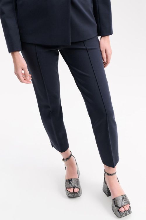 Dorothee Schumacher Pant Punto Classic (048003-899DARKNAVY) - UNO Knokke