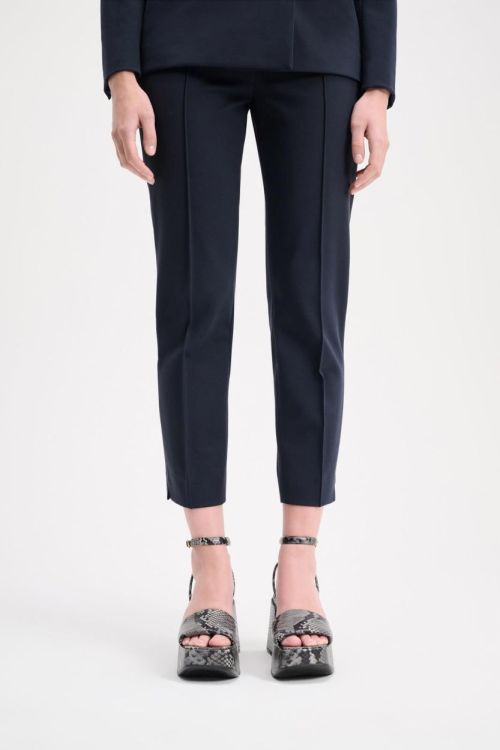 Dorothee Schumacher Pant Punto Classic (048003-899DARKNAVY) - UNO Knokke