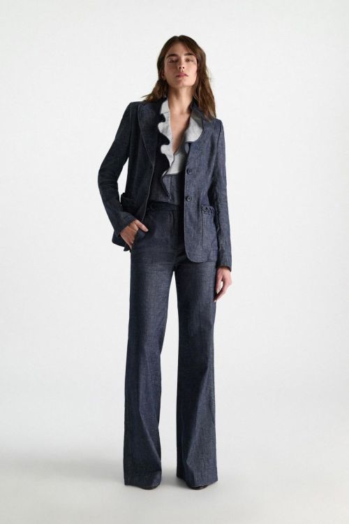 Dorothee Schumacher Pant Tencel Cross Detail (546203-887) - UNO Knokke