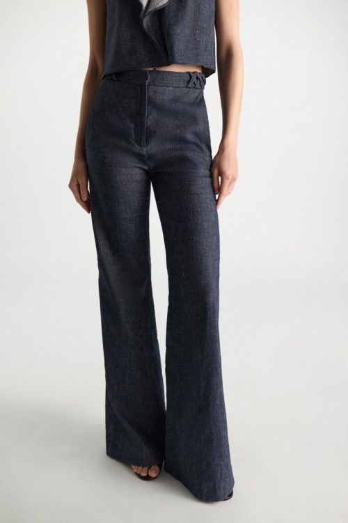 Dorothee Schumacher Pant Tencel Cross Detail (546203-887) - UNO Knokke