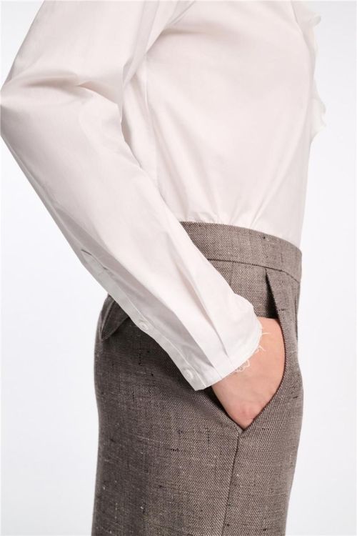 Dorothee Schumacher Shirt Cotton Jabot (248936-100) - UNO Knokke