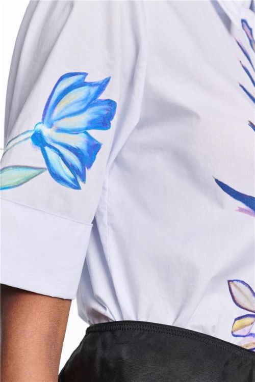 Dorothee Schumacher Shirt KM Painted Flower (249406-008) - UNO Knokke