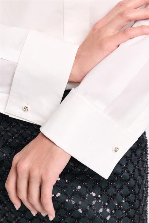 Dorothee Schumacher Shirt Oversized Bow (348206-005) - UNO Knokke