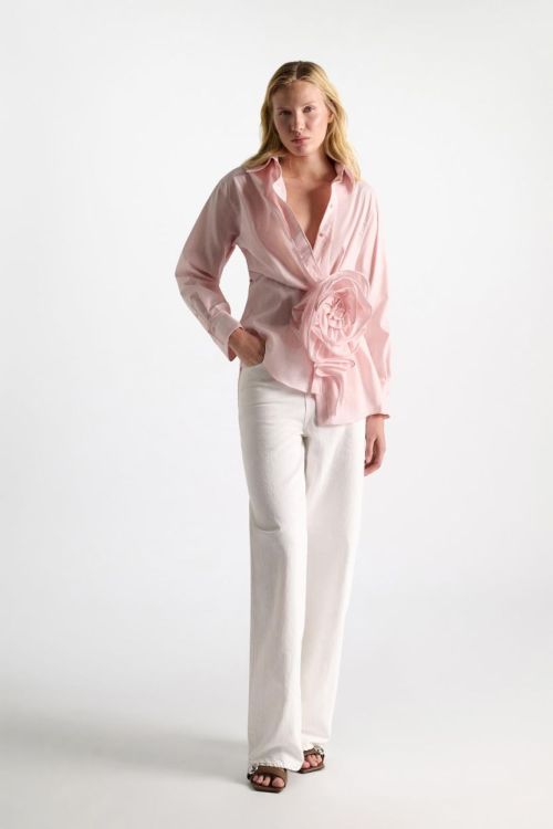 Dorothee Schumacher Shirt Stripe Rose (548436-041) - UNO Knokke