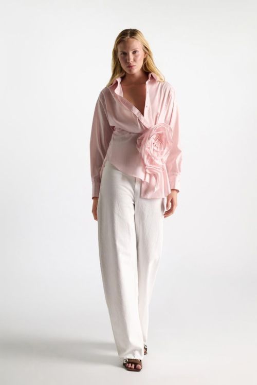 Dorothee Schumacher Shirt Stripe Rose (548436-041) - UNO Knokke