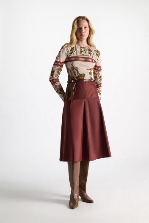 Dorothee Schumacher Skirt A-line Tafta (648105-795) - UNO Knokke