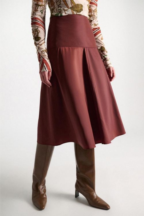 Dorothee Schumacher Skirt A-line Tafta (648105-795) - UNO Knokke