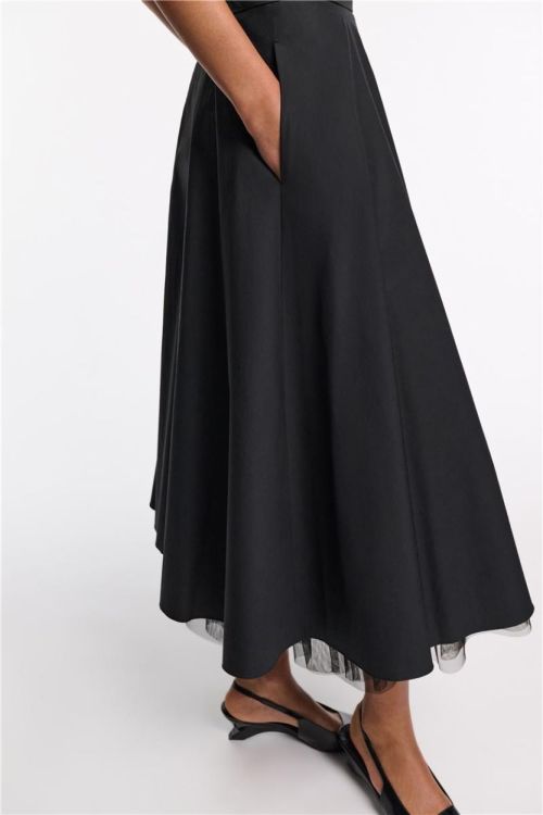 Dorothee Schumacher Skirt A-Line Tulle (148605-999) - UNO Knokke