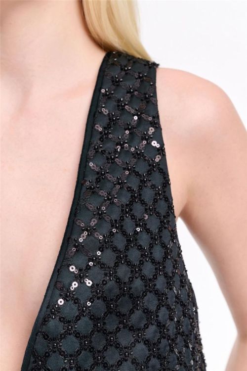 Dorothee Schumacher Top Double V Paillette (348606-989) - UNO Knokke