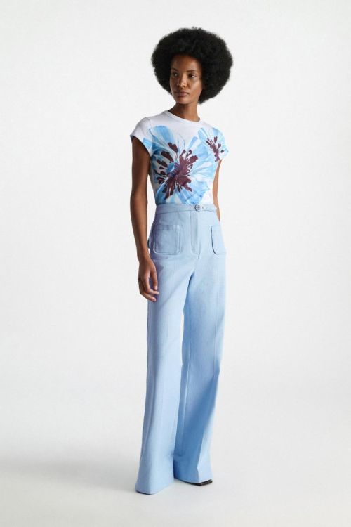Dorothee Schumacher T-Shirt Flowerprint (528344-038) - UNO Knokke