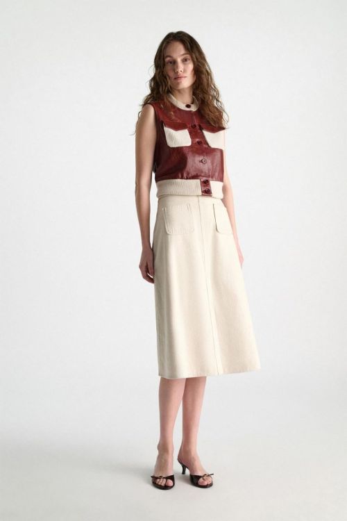 Dorothee Schumacher Waistcoat Patent Leather  (544812-795) - UNO Knokke