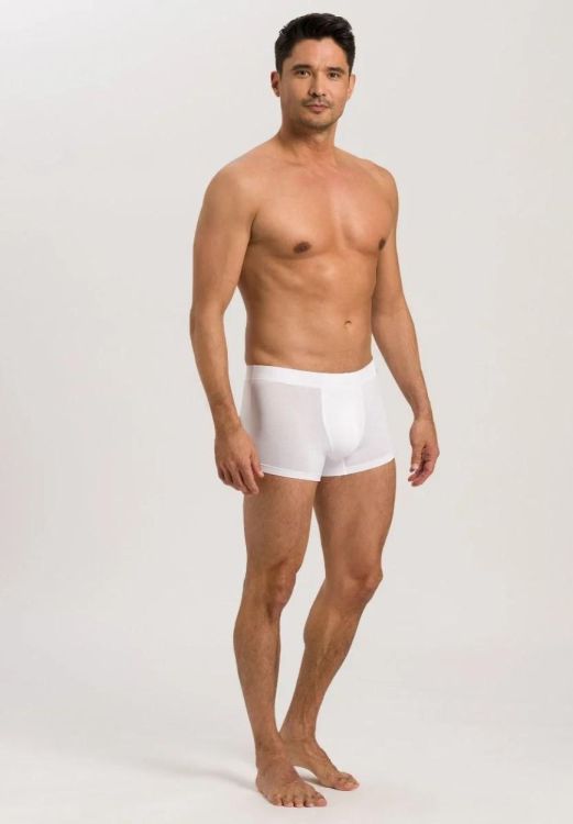 Hanro Men Boxer 2-pack Essential Inv.Band (073079-0101WHITE) - UNO Knokke