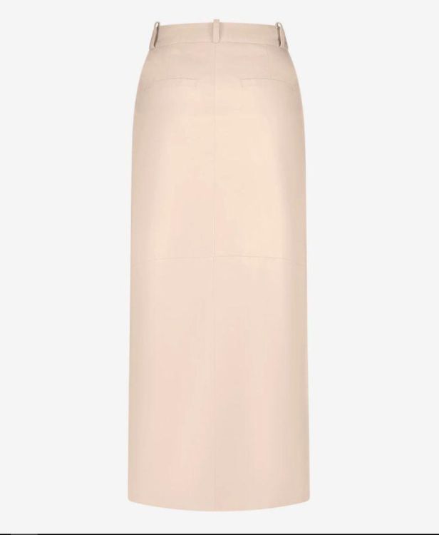 Ibana Skirt Frontsplit (STEVA-ALMONDWHITE) - UNO Knokke