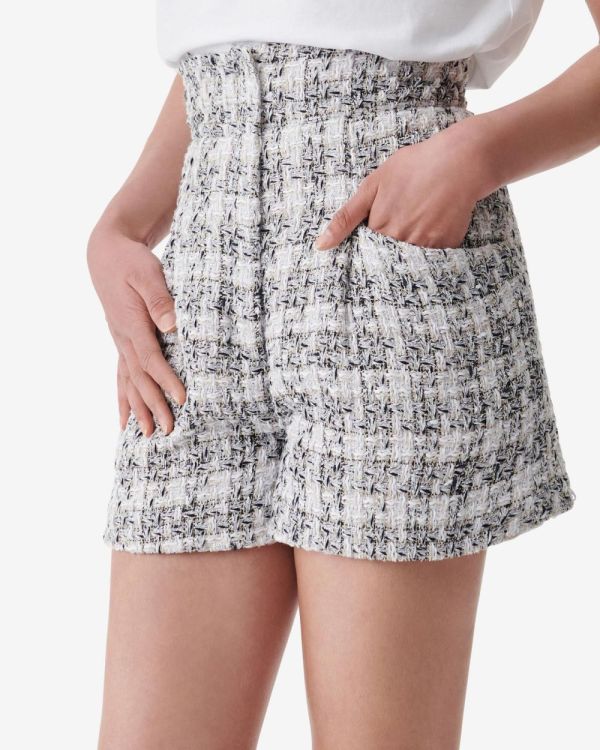 Iro Short Boucle (GANNU-SILVERWHITE) - UNO Knokke